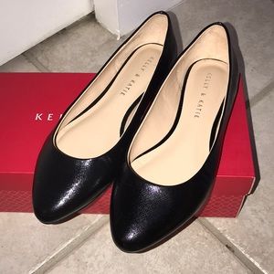 Kelly&kate black flats